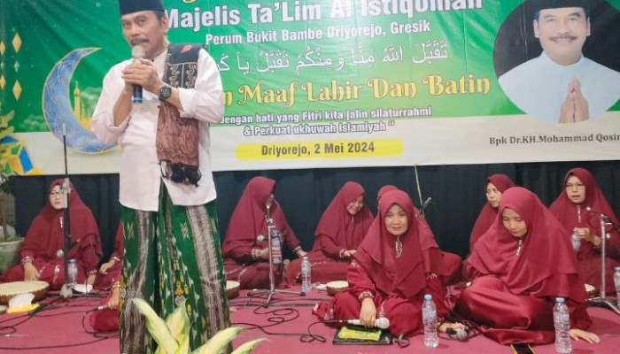 Mt Al-Istiqomah Gelar Hbh Dengan Menghadirkan Dr. Moh. Qosim Wakil Bupati Periode 2010-2020