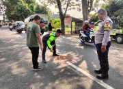 Pelajar Tewas Dilokasi, Saat Hendak Mendahului Terjatuh Dan Tertabrak Avanza 