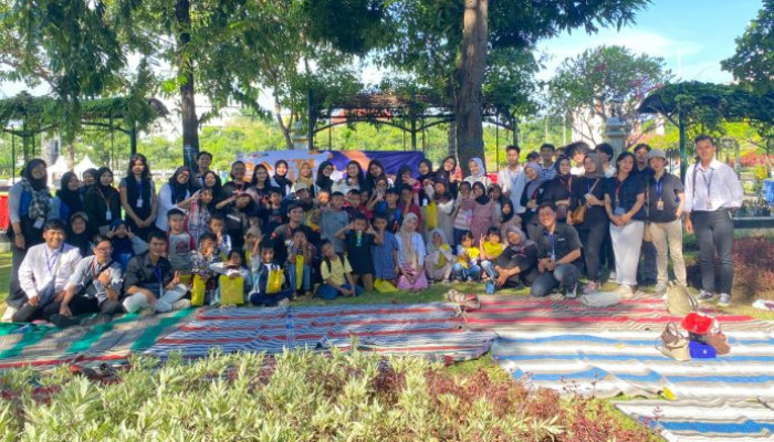 Peduli Pendidikan Anak, Mahasiswa Ubhara Gelar Baksos 3B Bersama Wepose Surabaya 