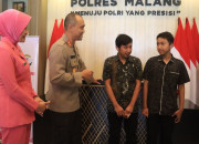 Kapolres Malang Berikan Harapan Baru Bagi Difabel Melalui Bantuan Alat Bantu Dengar