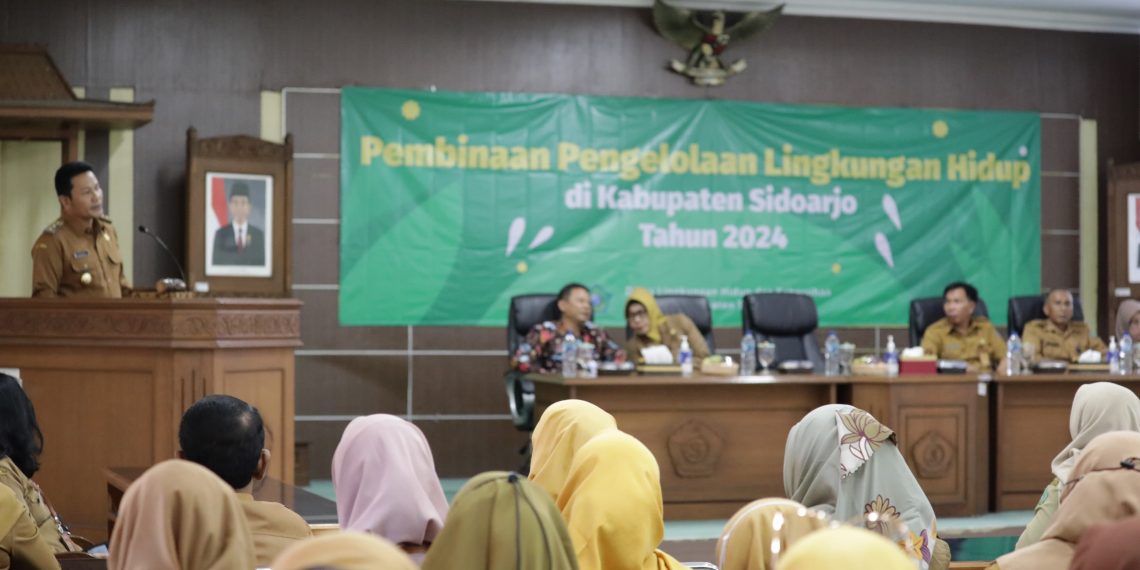 Upaya Jaga Kebersihan dan Kelestarian Lingkungan, Plt. Bupati Sidoarjo Tekankan Segera Terapkan Green Design