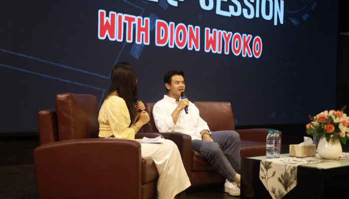 Mahasiswa Fikom Universitas Ciputra Gaet Aktor Dion Wiyoko Dalam 3Rd Cff Sebagai Pembicara