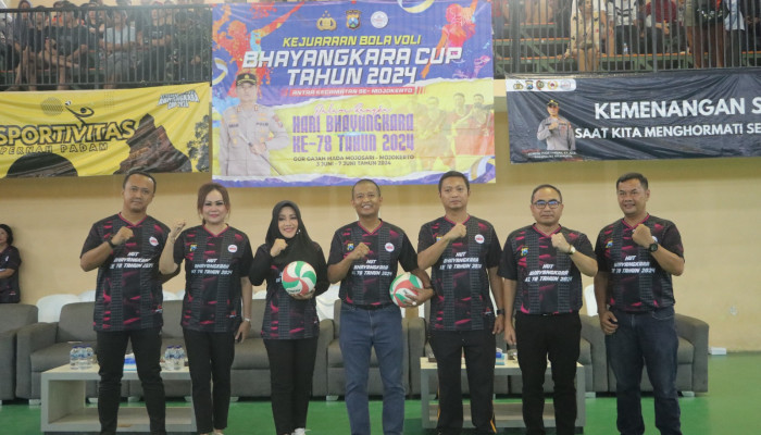 Bhayangkara Cup 2024 Ciptakan Bibit Unggul Atlet Voli Di Mojokerto