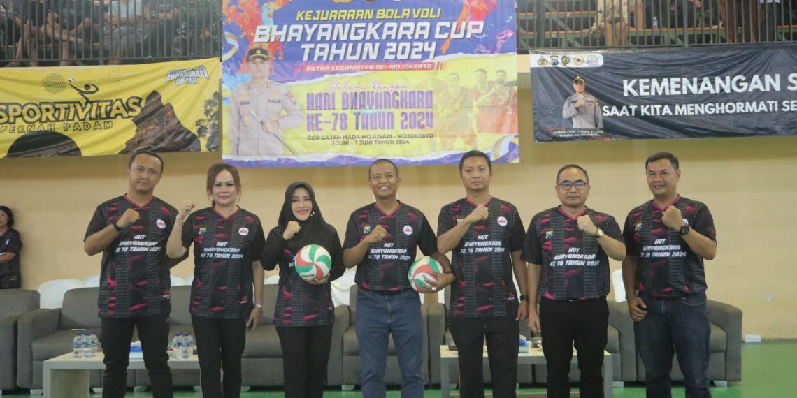 Bhayangkara Cup 2024 Ciptakan Bibit Unggul Atlet Voli di Mojokerto