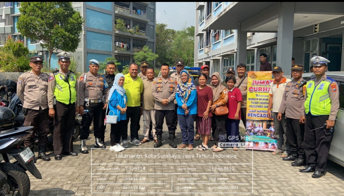 Jumat Curhat Polsek Lakarsantri, Tingkatkan Kamtibmas Dan Kerukunan Warga