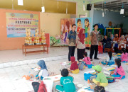 Memeringati Hari Anak Nasional Igtki Sedati Gelar Lomba Finger Painting