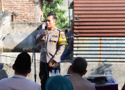 Polres Nganjuk Gelar Program Bedah Rumah Dalam Rangka Hut Bhayangkara Ke 78 