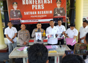 Kapolres Nganjuk Tuntaskan Kasus Dugaan Korupsi Pad Desa Sukorejo Selesai Disidik, Kerugian Negara Rp1,2 Miliar