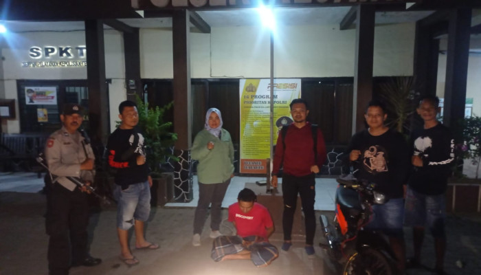Unit Reskrim Polsek Kejayan Berhasil Tangkap Dpo Pelaku Curanmor Beserta Barang Buktinya
