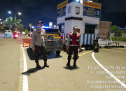 Pam Kamtibmas 14.01 Polsek Gedangan, Antisipasi Takbir Keliling Sound Sistem 