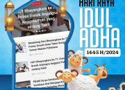 Segenap Keluarga Besar Gelorajatim Mengucapkan Selamat Hari Raya Idul Adha 1445 Hijriah