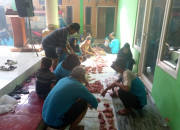 Keluarga Besar Desa Karangbong Gedangan Berkorban Sapi Dan Kambing Dihari Raya Idul Adha 1445 H