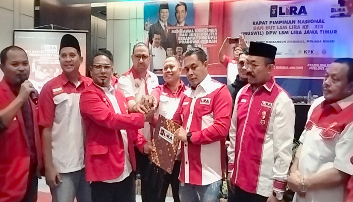 Gubernur Lsm Lira Jawa Timur Samsudin Sh Terpilih Secara Aklamasi