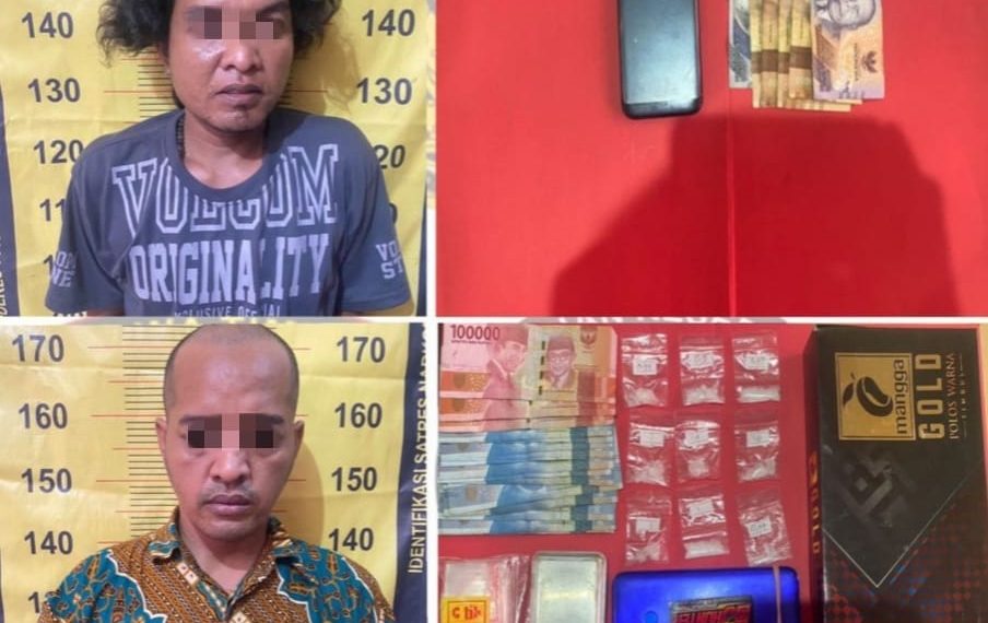 Satresnarkoba Polres Pasuruan Berhasil Tangkap Beberapa Pelaku Pengedar Narkoba dan Barang Buktinya