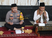 Polres Pasuruan Gelar Binrohtal Rutin Dan Santunan Anak Yatim