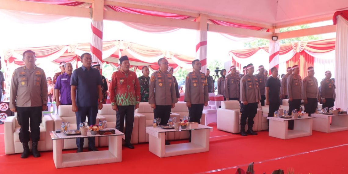 Polresta Sidoarjo Laksanakan Ketahanan Pangan dan Bantu Petani