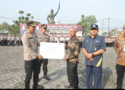 Santunan Asabri Dan Tali Kasih Dari Bank Bjb Buat Anggota Polres Mojokerto Yang Tewas Dalam Tugas