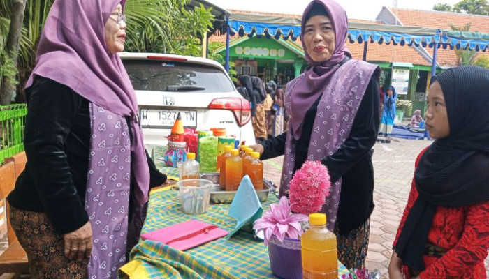 Ragam Kreatifitas Serta Bazar Siswa Dalam Kegiatan Gelar Karya P5 Di Sdn Tebel Gedangan Sidoarjo