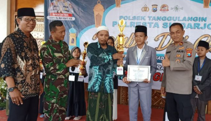 Polsek Tanggulangin Sukses Menggelar Lomba Dai Cilik, Jelang Hut Bhayangkara Ke 78