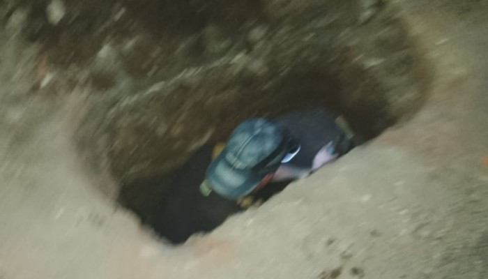 Sindikat Pencurian Kabel Telkom Bawah Tanah Obok-Obok Menganti Gresik
