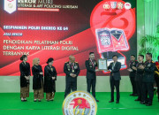 Sespim Lemdiklat Polri Gelar Kegiatan Pemberian Rekor Muri Untuk Literasi Dan Art Policing Lukisan