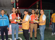 Pembukaan Open Turnamen Bola Voli Kapolres Nganjuk Cup Peringati Hari Bhayangkara Ke-78