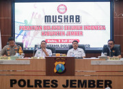 Hasil Muskab Pbvsi Di Jember Akbp Bayu Pratama Gubunagi Terpilih Jadi Ketua