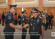 Pesan Kakanwil Jatim Kepada 6 Pejabat Upt Pemasyarakatan Usai Dilantik