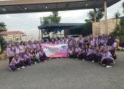 Jaga Kekompakan, Komunitas Senam Pkk 06 Bukit Bambe Gelar Gathering 