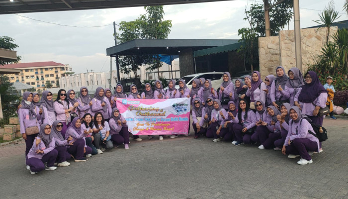 Jaga Kekompakan, Komunitas Senam Pkk 06 Bukit Bambe Gelar Gathering 
