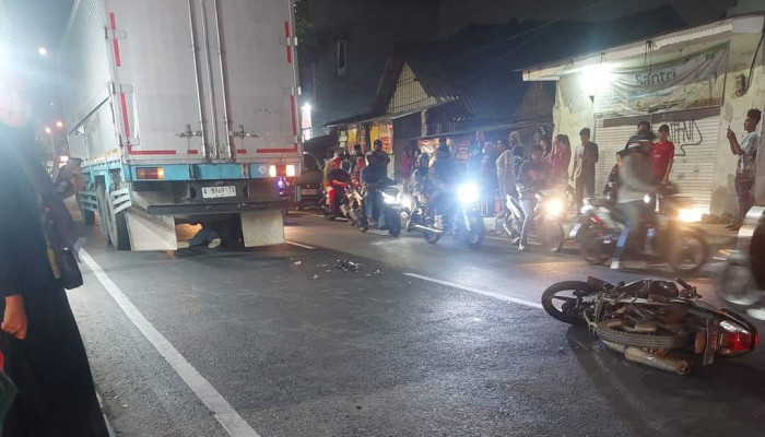 Kecelakaan Lalu Lintas Diruas Jalan Taman Kembali Memakan Korban Tewas 