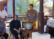 Dua Personil Polsek Jabon Naik Pangkat Gelar Tasyakuran Sederhana 