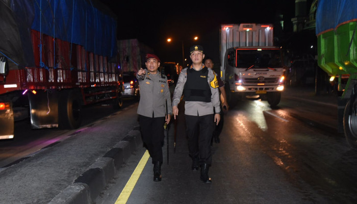 Polres Lamongan Bersama Tni Dan Pemkab Lakukan Pengamanan Pengesahan Warga Baru Perguruan Silat