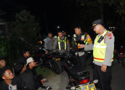 Polres Ponorogo Bersama Tni Gelar Patroli Skala Besar Pengesahan Warga Psht Ranting Jetis Berjalan Kondusif