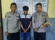Antisipasi Gangguan Kamtibmas, Polsek Puspo Amankan Pelaku Pembawa Senjata Tajam