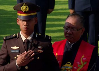 Michael Josua, Perwira Remaja Polri Pertama dan Satu-satunya Penganut Konghucu yang dilantik Presiden Jokowi