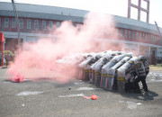 Sukseskan Pilkada 2024 Damai, Polres Jember Gelar Pelatihan Sispam Kota