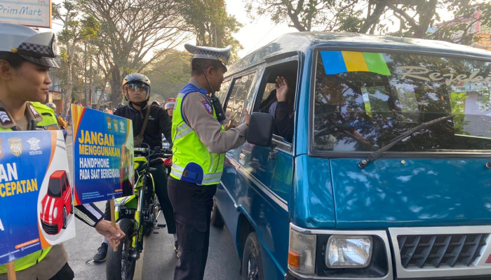 Operasi Patuh Semeru 2024, Polisi Libatkan Pengemudi Angkutan Umum Untuk Keselamatan Lalu Lintas