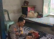 Peduli Kasih Polsek Ngoro, Berbagi Bansos Ke Kaum Disabilitas 