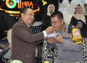 Soliditas Penegak Hukum Polres Pasuruan Kirim Tumpeng Ke Kejari Di Hari Bhakti Adhyaksa Ke-64
