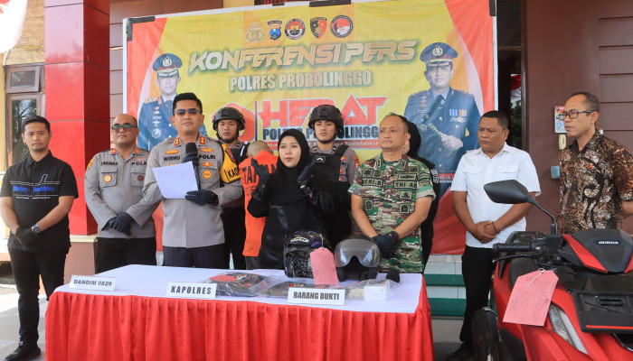 Polres Probolinggo Berhasil Menangkap Pelaku Curas Yang Mengaku Anggota Tni