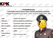 Namanya Diungkap Dalam Persidangan Turut Menerima Dana Rp 300 Juta, Segini Harta Kekayaan Kasi Intel Kejari Sidoarjo 