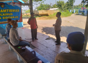 Satpolairud Polresta Sidoarjo Serap Aspirasi Kamtibmas Kawasan Pesisir