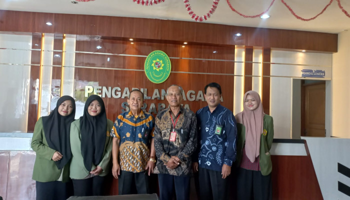 Kegiatan Magang Mbkm Pengadilan Agama Surabaya Oleh Kelompok Magang Upn “Veteran“ Jawa Timur Tahun 2024