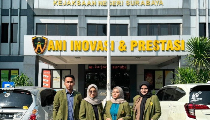 Mahasiswa Fakultas Hukum Upn “Veteran“ Jawa Timur Selesaikan Magang Mbkm Di Kejaksaan Negeri Surabaya