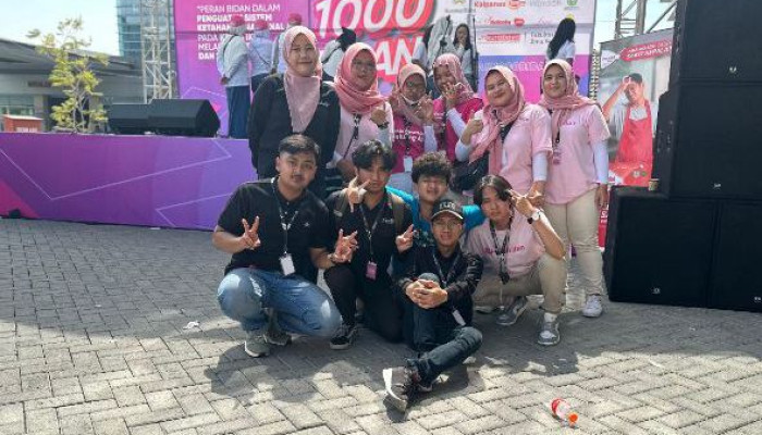 Gerakan 1000 Bidan Oleh Cv. Yummys Motherlacto Indonesia Bersama Mahasiswa Mbkm Upn ”Veteran” Jawa Timur Di Rsal Surabaya