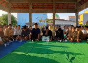 Jaga Tradisi, Masyarakat Desa Pranti Gelar Tahlil Dan Doa Di Makam Sesepuh