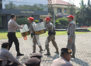 Polres Mojokerto Maksimalkan Latihan Dalmas Siap Kawal Tahapan Pilkada 2024