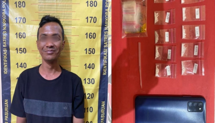 Polres Pasuruan Kembali Ungkap Jaringan Peredaran Narkoba, Dua Pelaku Dan Barang Bukti Berhasil Diamankan