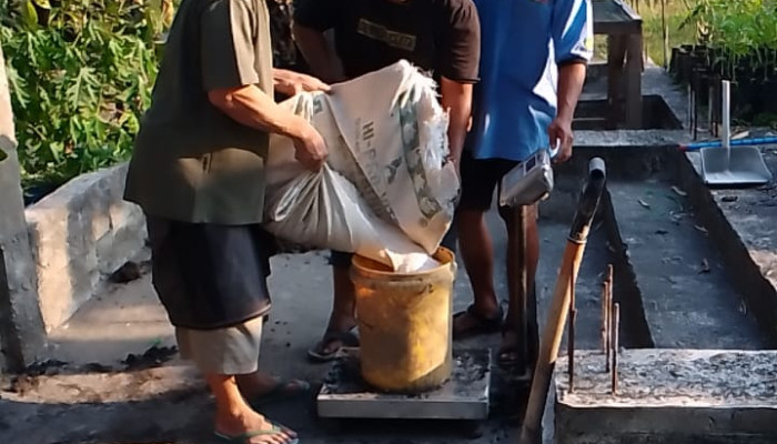 Praktek Budidaya Pembuatan Pupuk Organik Oleh Bacabup Tabanan Bali, Bersamanya Tabanan Maju Dan Berjaya